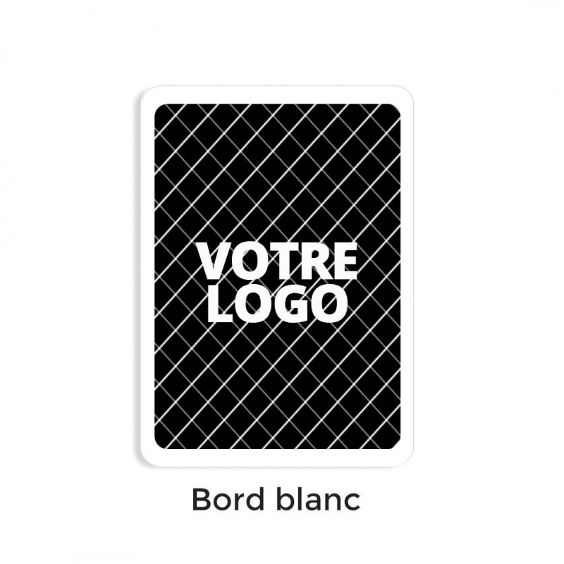 Jeu de poker - 55 cartes personnalisables Jeu de poker - 55 cartes personnalisables