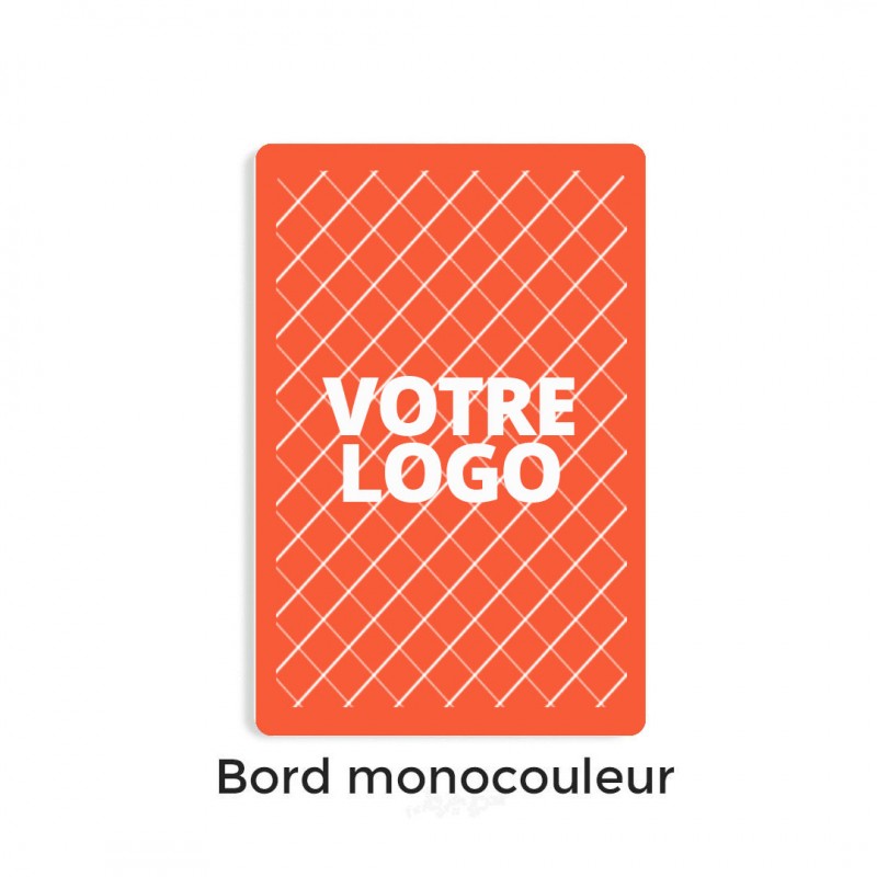 Jeu de belote gros points - 33 cartes personnalisables Jeu de belote gros points - 33 cartes personnalisables