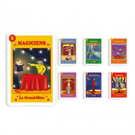 7 familles - Le cirque - 44 cartes personnalisables