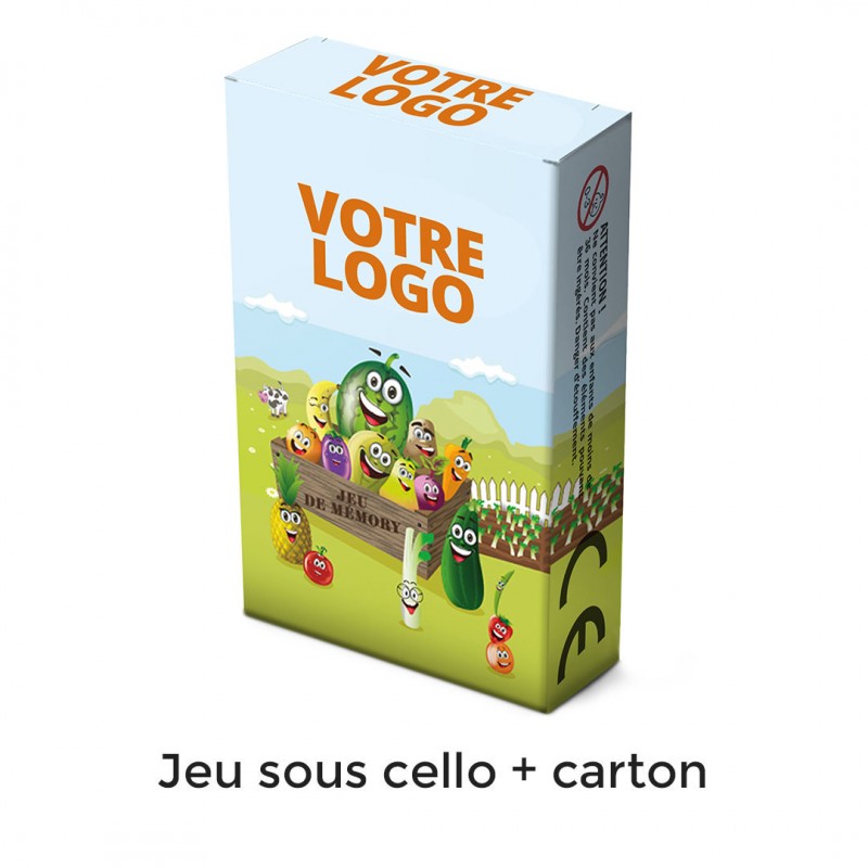 Jeu de belote - 33 cartes personnalisables Jeu de belote - 33 cartes personnalisables