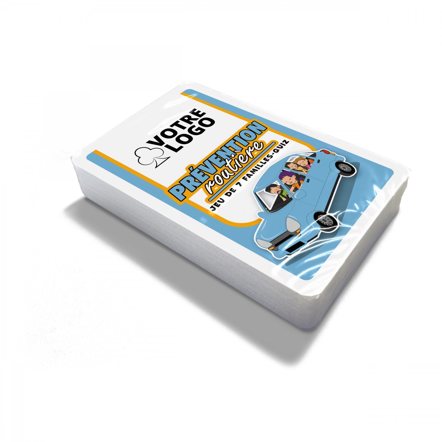 7 familles & Quiz - Prévention routière - 44 cartes personnalisables