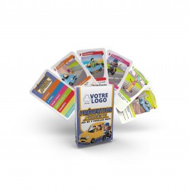 7 familles & Quiz - Prévention routière - 44 cartes personnalisables